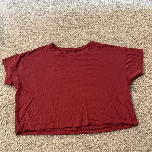 lululemon athletica Tops - Casual Red Women's Top